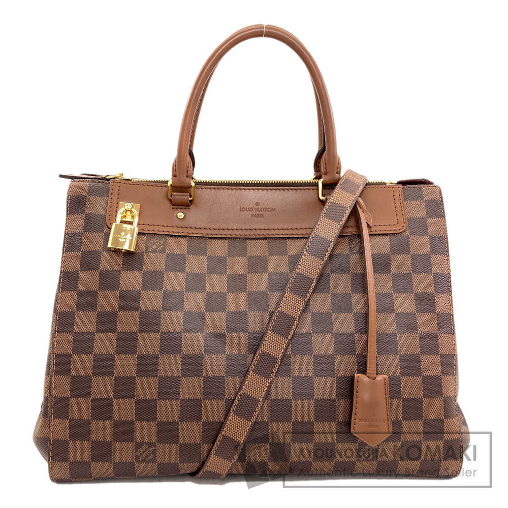Louis Vuitton Greenwich Handbag Damier Canvas